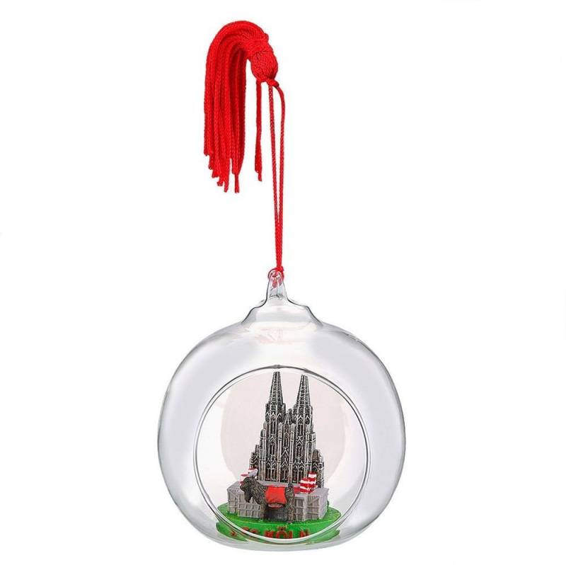 1. FC Köln Dekoobjekt Weihnachtsbaumkugel Glas 3D von 1. FC Köln