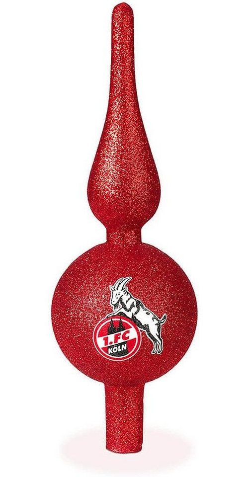 1. FC Köln Dekoobjekt Weihnachtsbaumspitze Glitzer von 1. FC Köln