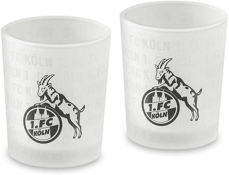 1. FC Köln Dekoobjekt Windlichter, 2er Set von 1. FC Köln