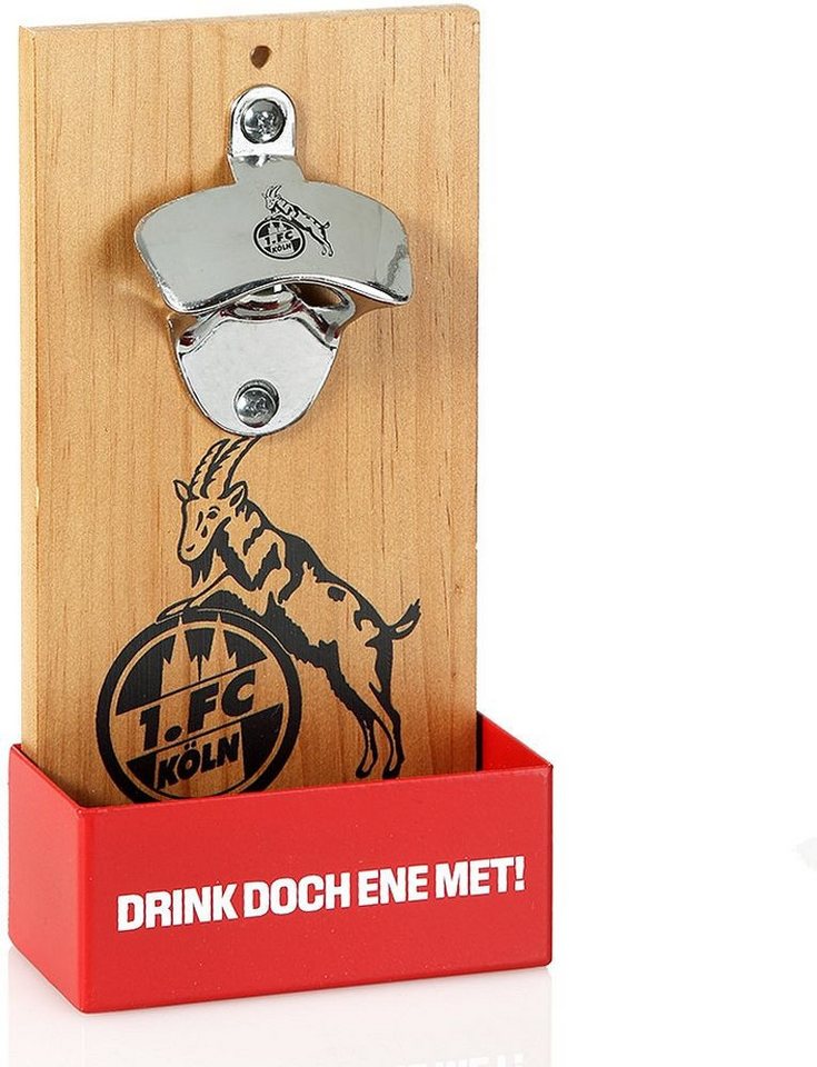 1. FC Köln Flaschenöffner Wandflaschenöffner Drink Doch Ene Met 1. FC Köln Flaschenöffner Wandflaschenöffner Drink Doch Ene Met von 1. FC Köln
