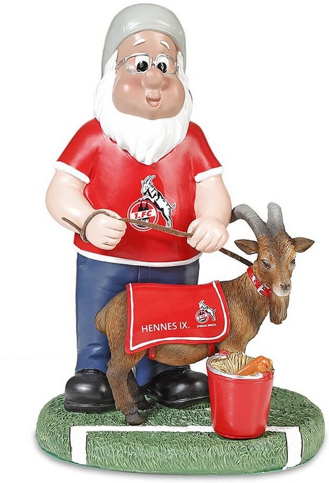 1. FC Köln Gartenzwerg Gartenzwerg 'Hennes IX' 1. FC Köln Gartenzwerg Gartenzwerg 'Hennes IX' von 1. FC Köln