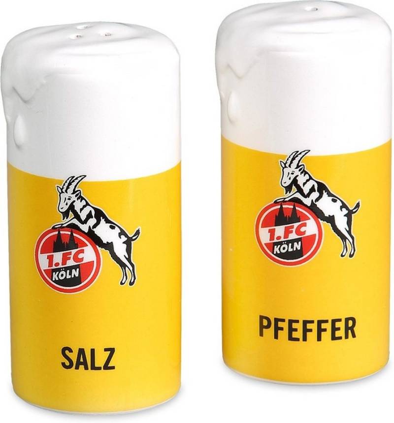 1. FC Köln Salz- / Pfefferstreuer Salz- & Pfeffer Streuer 'Kölsch' von 1. FC Köln