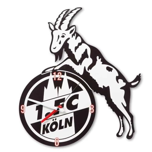 1. FC Köln Wanduhr - Logo - Metall Uhr 1. FC Köln Wanduhr - Logo - Metall Uhr von 1. FC Köln