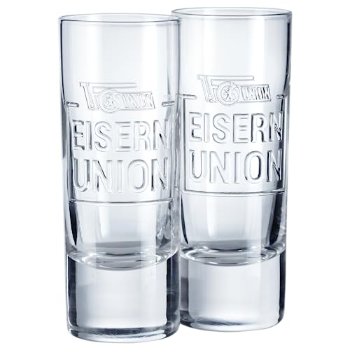 1. FC UNION Berlin Schnapsglas 2er-Set Eisern Union 1. FC UNION Berlin Schnapsglas 2er-Set Eisern Union von 1. FC UNION