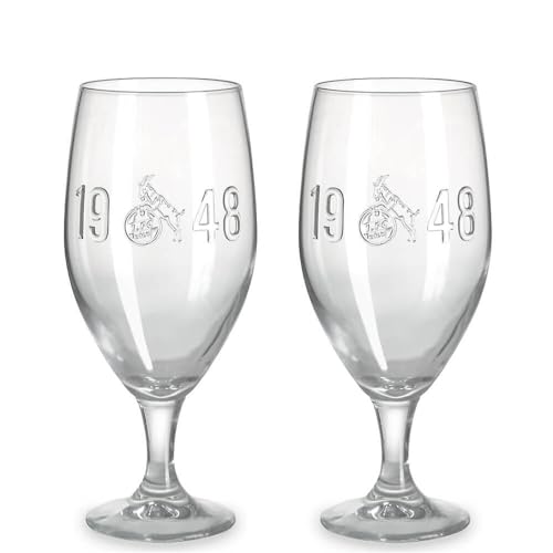 1.FC Köln Biertulpe Relief 2er Set 1.FC Köln Biertulpe Relief 2er Set von 1. FC Köln