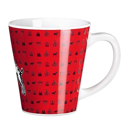 1.FC Köln Tasse Allover rot von 1.FC Köln