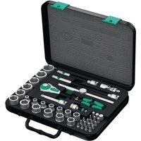 WERA Steckschlüsselsatz 8100 SB2 Zyklop 43-tlg.3/8 Zoll SW 6-24mm Z.72 6KT von Wera