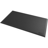 NoTrax Arbeitsplatz-Schweißmatte Diamond Flex™ Nitrile, BxL 970 x 1.630 mm, schwarz von NoTrax