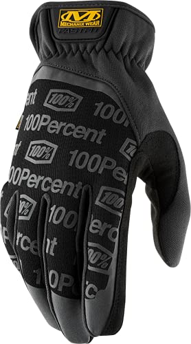 100% Werkstatt-Handschuh x Mechanix FastFit Schwarz Gr. S von 100%