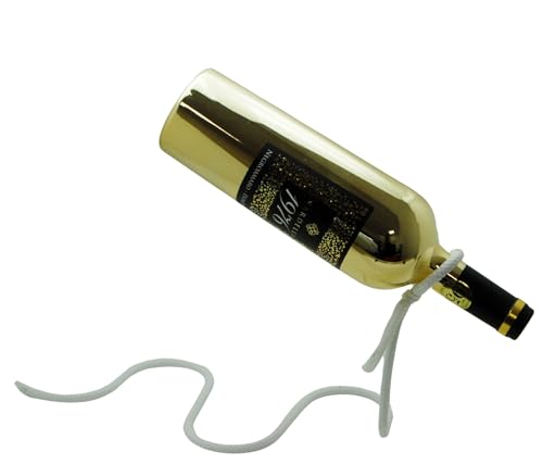 1000-THINGS.COM Magisches Weinflaschen-Halter Lasso | Geschenk für Weinliebhaber | Flaschenhalter Dekoration Seil von 1000-THINGS.COM