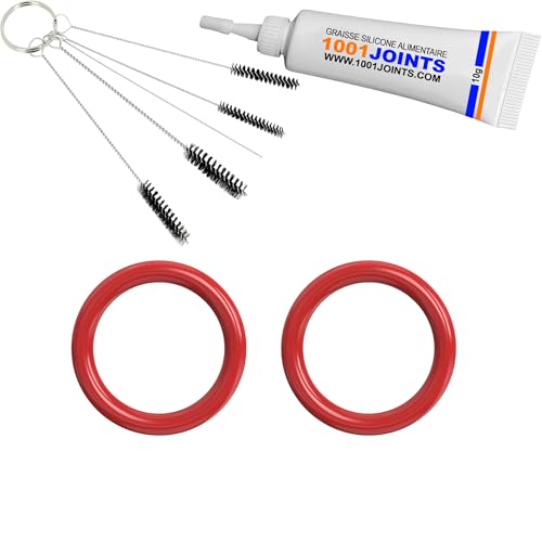 Set mit 2 Dichtungen, 16 mm, zentrale Dampfwartung, Tankdeckel, Ersatz, kompatibel mit Tefal Laurastar Steamax Optimi Magic etc von 1001JOINTS