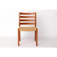1 Of 2 Niels O. Møller Chair Model 408 Teak Danish Mid-Century Vintage Dining von 1001VintageChairs
