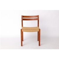 1 Of 4 Niels O. Møller Model 404 Teak Dining Chair - Danish Mid-Century Design | 1970S von 1001VintageChairs