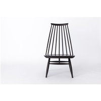 Ilmari Tapiovaara Mademoiselle Easy Chair - 1960S Black Lacquered Birch von 1001VintageChairs