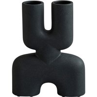 101 Copenhagen - Cobra Vase Double Mini, schwarz von 101 Copenhagen