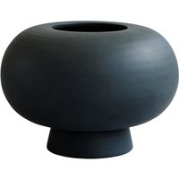 101 Copenhagen - Kabin Vase, Fat, Ø 35 cm, schwarz von 101 Copenhagen ApS