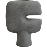 101 Copenhagen - Tribal Vase Mini, dunkelgrau von 101 Copenhagen