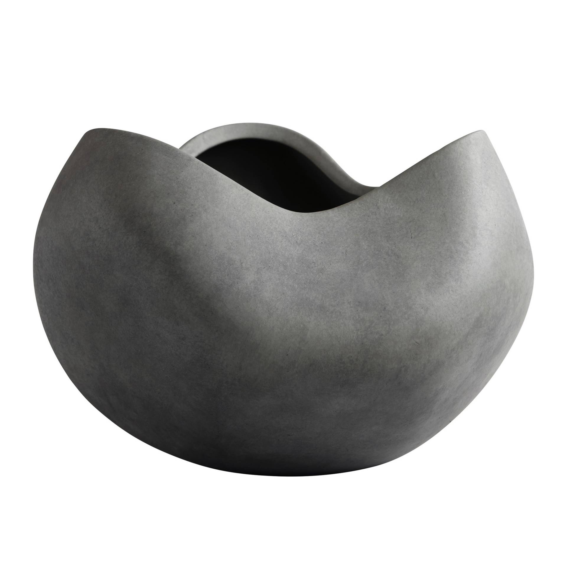 101 COPENHAGEN // CURVE BOWL BIG - SCHALE | DARK GREY von 101 Copenhagen