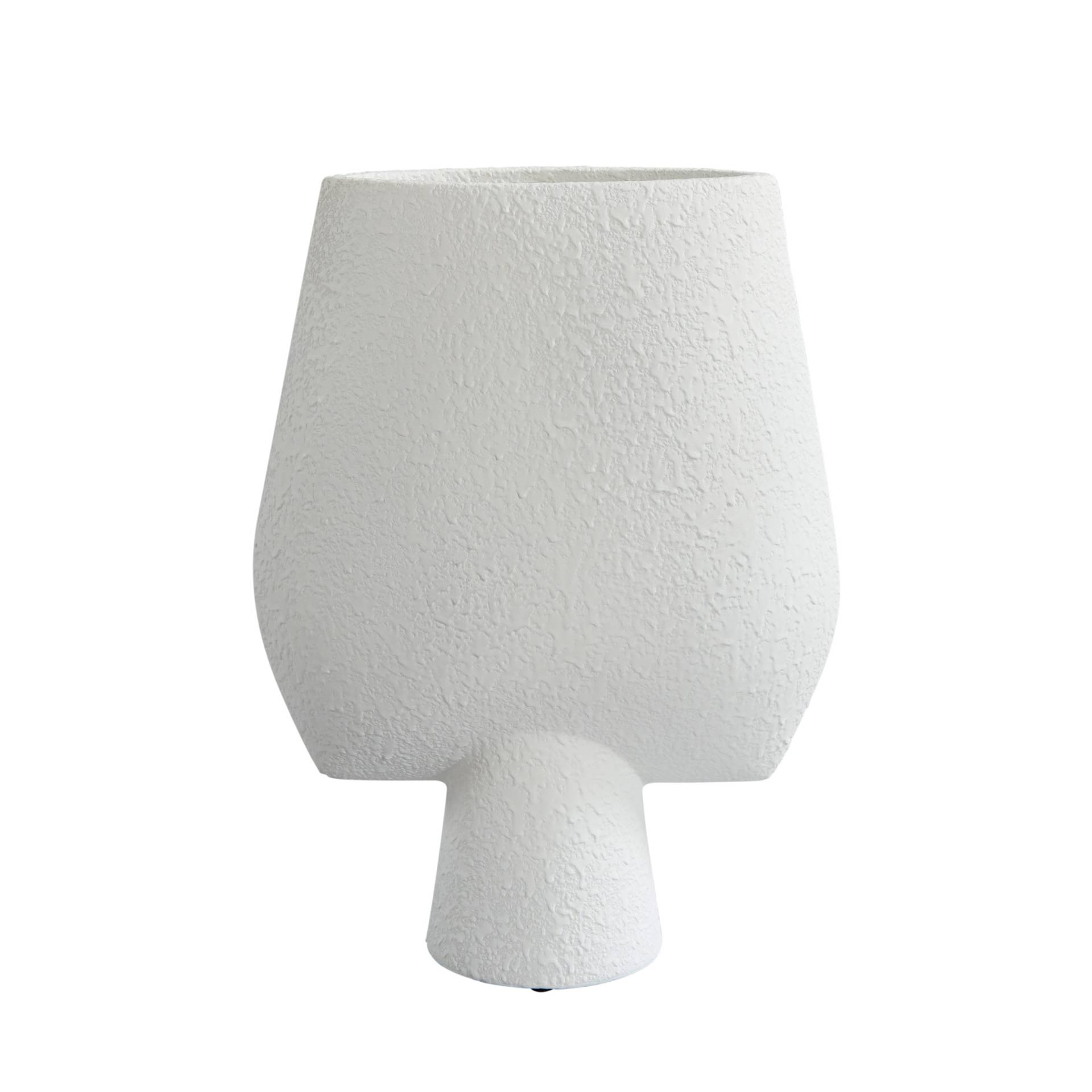 101 COPENHAGEN // SPHERE - VASE SQUARE | GROSS | BUBBLE WHITE von 101 Copenhagen