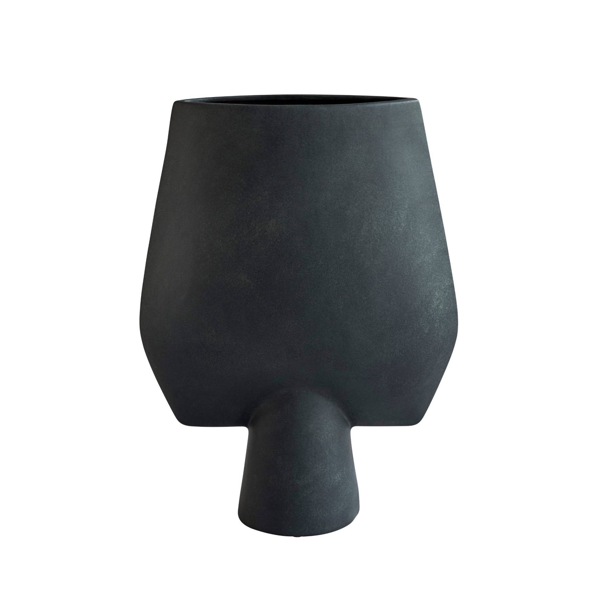 101 COPENHAGEN // SPHERE - VASE SQUARE | HEXA | BLACK von 101 Copenhagen