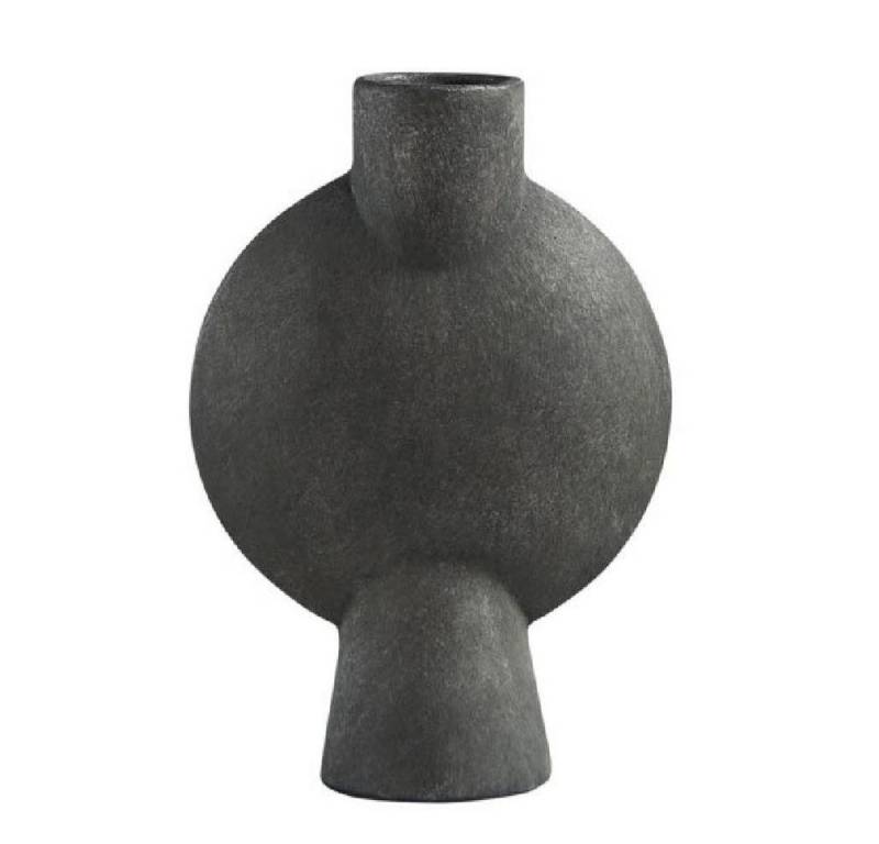 101 Copenhagen Dekovase Vase Sphere Bubl Dark Grey (19cm) von 101 Copenhagen