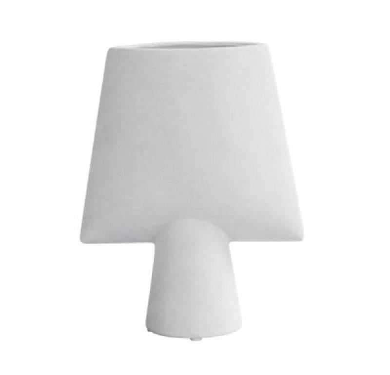 101 Copenhagen Dekovase Vase Sphere Mini Square Bone White (25cm) von 101 Copenhagen