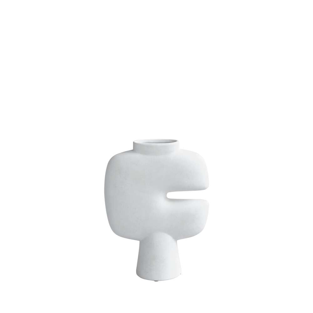 101 Copenhagen - Tribal Vase Medio Bone White 101 Copenhagen von 101 Copenhagen