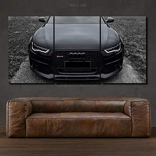 104Tdfc Bilder 3 Teilig Leinwand Wanddeko Geschenk 50X70Cm Rahmen Leinwanddrucke Audcar Rs6 Moderne Wandbilder XXL Wohnzimmer Wohnkultur Geschenk von 104Tdfc