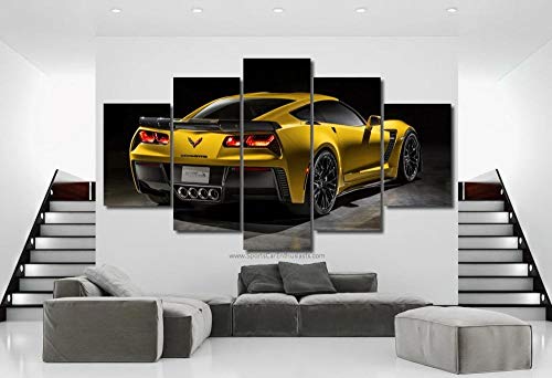 104Tdfc 3D Bilder Leinwandbilder 5 Teile XXL Chevrolcar Corvette Z06 5 Teilig Bilder - Leinwand Bilder - Wandbilder XXL - Kunstdruck auf Leinwand - Wandkunst - für Zuhause Büro 104Tdfc 3D Bilder Leinwandbilder 5 Teile XXL Chevrolcar Corvette Z06 5 Teilig Bilder - Leinwand Bilder - Wandbilder XXL - Kunstdruck auf Leinwand - Wandkunst - für Zuhause Büro von 104Tdfc