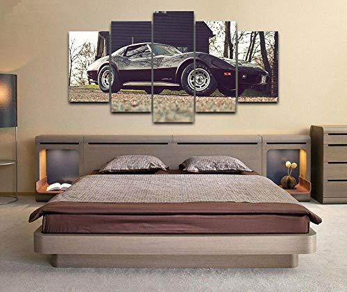 104Tdfc Bilder Schlafzimmer Kunstdruck XXL 5 Teilig Chevrolcar Corvette Stingray C3 Auto 5 Teilig Bilder - Leinwand Bilder - Wandbilder XXL - Kunstdruck auf Leinwand - Wandkunst - für Zuhause Büro 104Tdfc Bilder Schlafzimmer Kunstdruck XXL 5 Teilig Chevrolcar Corvette Stingray C3 Auto 5 Teilig Bilder - Leinwand Bilder - Wandbilder XXL - Kunstdruck auf Leinwand - Wandkunst - für Zuhause Büro von 104Tdfc