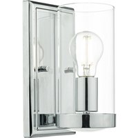 Dar Lighting - dar ramiro - Wandleuchte aus poliertem Chrom und Glas von DAR LIGHTING