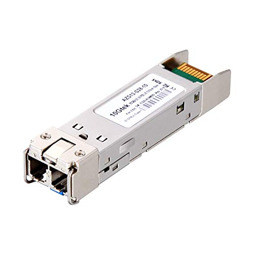 10Gtek 25G SFP28 SFP+ Transceiver, 25GBase-LR Module,1310nm SMF, bis zu 10km, Kompatibel mit Mellanox MMA2L20-AR von 10Gtek
