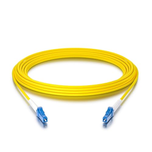 10Gtek LC-LC Simplex Fiber Patch Cord, 9/125μm Single Mode, LSZH, 10 ft/3 m von 10Gtek