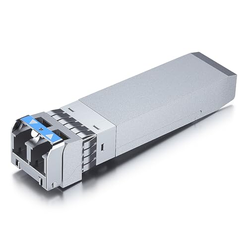10Gtek für Ubiquiti SFP+ LR Singlemode Modul UF-SM-10G-20, 10GBase-LR Fibre Transceiver, Dual LC Connector, 1310nm, 10km von 10Gtek