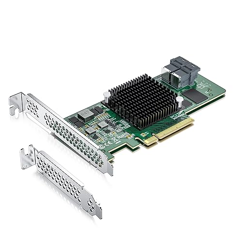 12G Internal PCI-E SAS/SATA HBA Controller Card, Broadcom's SAS 3008, Compatible for SAS 9300-8I 12G Internal PCI-E SAS/SATA HBA Controller Card, Broadcom's SAS 3008, Compatible for SAS 9300-8I von 10Gtek