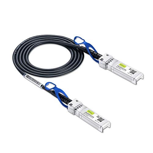10Gtek 25G SFP28 DAC Kabel 3-Meter(9.8ft), 25GBASE-CR SFP28 to SFP28 Passive Copper Twinax Cable für Cisco SFP-H25GB-CU3M, Ubiquiti UC-DAC-SFP28, MikroTik XS+DA0001, Supermicro SFP28, Synology SFP28 von 10Gtek