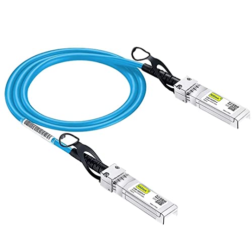[Blau] 10G SFP+ DAC Kabel 0.5-Meter(1.65ft), Twinax SFP+ Kabel für Ubiquiti UniFi von 10Gtek