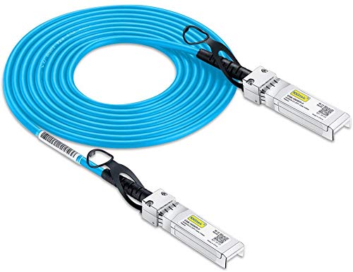 [Blau] 10G SFP+ DAC Kabel 3-Meter(9.8ft), Twinax SFP+ Kabel für Cisco SFP-H10GB-CU3M, Meraki MA-CBL-TA-3M, Ubiquiti UniFi, D-Link, Supermicro, Netgear, Mikrotik, Open Switches von 10Gtek
