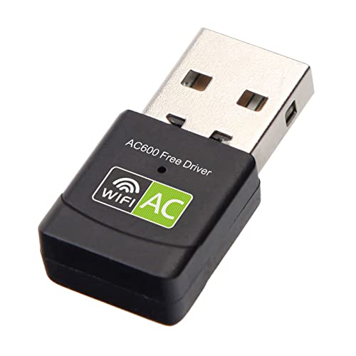 Free Driver USB WiFi Adapter for PC, AC600M USB WiFi Dongle 802.11ac Wireless Network Adapter with Dual Band 2.4GHz/5Ghz for Desktop Laptop Support Windows 10/8/7/XP Free Driver USB WiFi Adapter for PC, AC600M USB WiFi Dongle 802.11ac Wireless Network Adapter with Dual Band 2.4GHz/5Ghz for Desktop Laptop Support Windows 10/8/7/XP von 10Gtek
