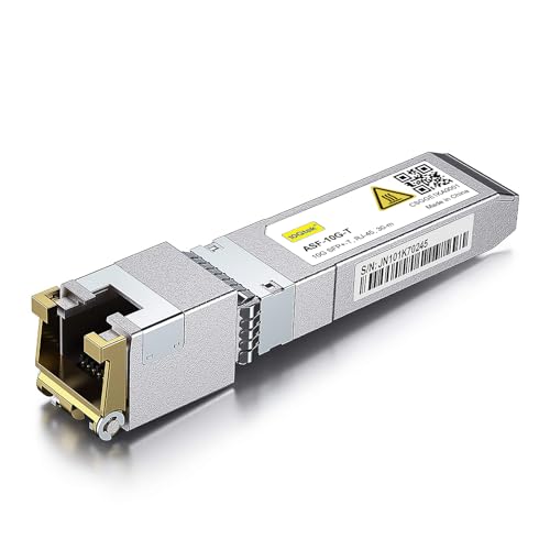 10Gtek® für Intel 10G SFP+ auf RJ45 Modul, 10GBase-T Kupfer Transceiver, bis zu 30-Meter von 10Gtek