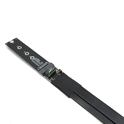 M.2 NVMe SSD Extension Cable M.2NVMe SSD Solid State Drive Extension Cable Supports M2 to PCI Express 3.0 x4 Full Speed 200mm von 10Gtek