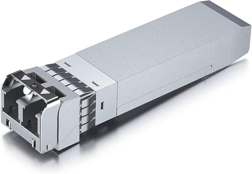 10Gtek for Mellanox MFM1T02A-SR SFP+ SR Multimode Transceiver, 10GBase-SR Fibre Module, Dual LC Connector, 850nm, 300m 10Gtek for Mellanox MFM1T02A-SR SFP+ SR Multimode Transceiver, 10GBase-SR Fibre Module, Dual LC Connector, 850nm, 300m von 10Gtek