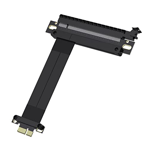PCIE Extension Cable PCIE PCI Express 3.0 1x to 16x black extension riser card cable, anti-interference EMI material, 300mm von 10Gtek