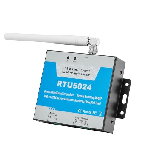 RTU5024 GSM Gate opener, GSM remote switch door opener SMS door control automatically open and close… RTU5024 GSM Gate opener, GSM remote switch door opener SMS door control automatically open and close… von 10Gtek