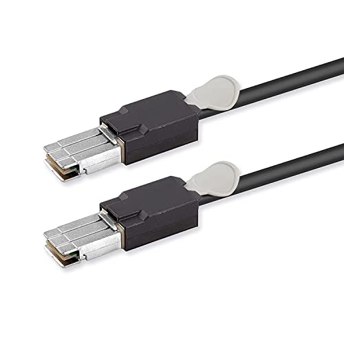 10Gtek Stackingkabel für Cisco-Switches, Schwarz, 0.5-m, Cat8, 40 Gbps, Kompatibel mit Cisco Catalyst 2960-X, 2960-XR, 2960-S, 2960-SF, FlexStack Technologien, Stapeln bis zu 8 Switches 10Gtek Stackingkabel für Cisco-Switches, Schwarz, 0.5-m, Cat8, 40 Gbps, Kompatibel mit Cisco Catalyst 2960-X, 2960-XR, 2960-S, 2960-SF, FlexStack Technologien, Stapeln bis zu 8 Switches von 10Gtek