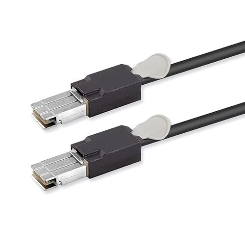 Stacking Cable for Cisco CAB-STK-E-2M FlexStack Cable, Compatible with Catalyst 2960-X and 2960-XR, Stack up to 8 switches, 2-m Stacking Cable for Cisco CAB-STK-E-2M FlexStack Cable, Compatible with Catalyst 2960-X and 2960-XR, Stack up to 8 switches, 2-m von 10Gtek