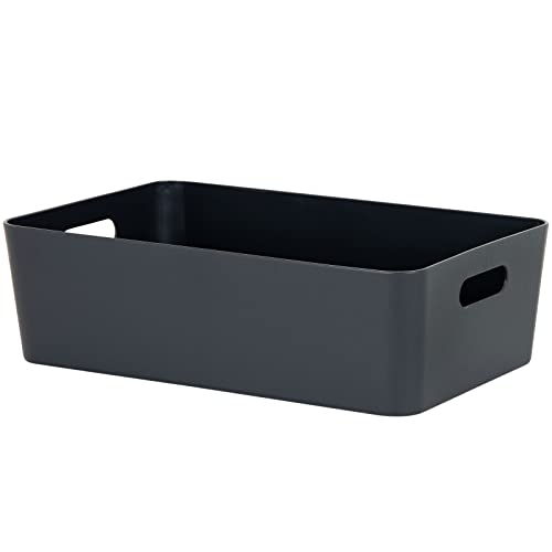 1x Ordnungsbox - 12 cm hoch - anthrazit - 39,5x 25 cm - Ordnungskorb - Regalorganizer Wandregal Ordnungsbox 1x Ordnungsbox - 12 cm hoch - anthrazit - 39,5x 25 cm - Ordnungskorb - Regalorganizer Wandregal Ordnungsbox von #11