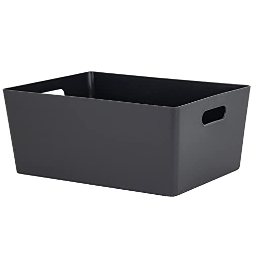 1x Ordnungsbox - 15 cm hoch - anthrazit - 26x 35 cm - Ordnungskorb - Regalorganizer Wandregal Ordnungsbox 1x Ordnungsbox - 15 cm hoch - anthrazit - 26x 35 cm - Ordnungskorb - Regalorganizer Wandregal Ordnungsbox von #11