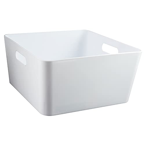 Ordnungsbox passend für Kallax - 15 cm hoch - weiß - 30x 30 cm - Ordnungskorb - Regalorganizer Wandregal Ordnungsboxen von #11