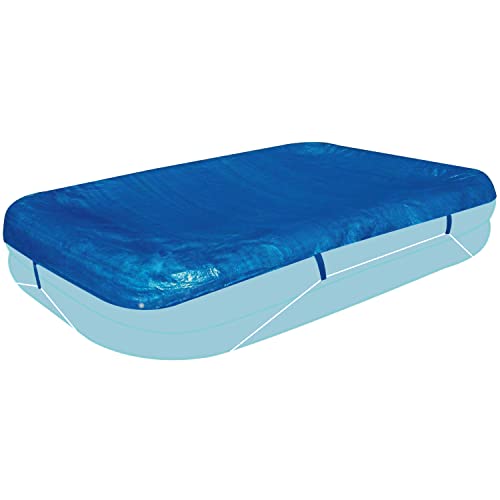 Poolabdeckung rechteckig für Family Pool 262x175cm - mit Fixierseil - 110g/m² PE - Wasserdicht - UV-stabil | Poolabdeckplane - aufblasbar Abdeckung Swimmingpool Poolzubehör Planschbecken von #11